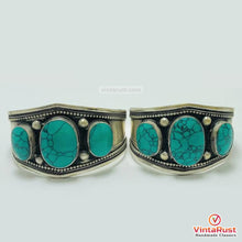 Load image into Gallery viewer, Vintage Bohemian Stone Cuff Bracelet
