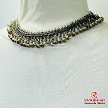 Load image into Gallery viewer, Vintage Boho Statement Silver Choker Necklace
