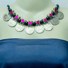 Load image into Gallery viewer, Vintage Coins Antique Choker Necklace
