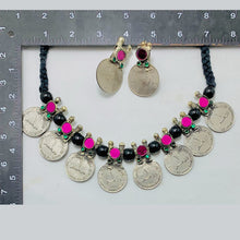 Load image into Gallery viewer, Vintage Coins Antique jewelry set
