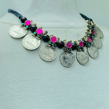 Load image into Gallery viewer, Vintage Coins Antique Choker Necklace
