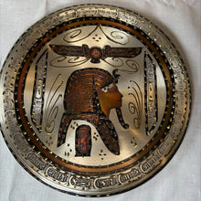 Load image into Gallery viewer, Vintage Egyptian King Tut Brass Plate
