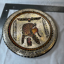 Load image into Gallery viewer, Vintage Egyptian King Tut Brass Plate
