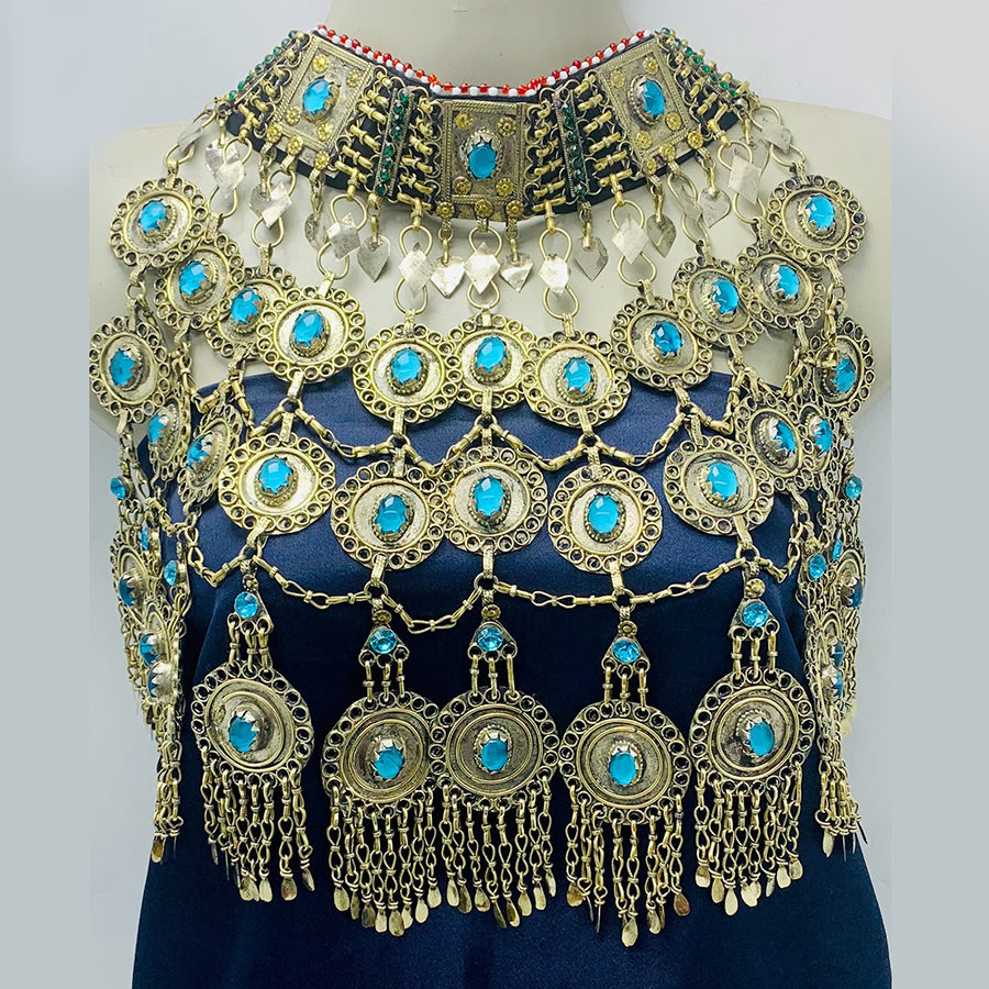 Vintage Gypsy Oversized Choker Necklace