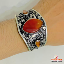 Load image into Gallery viewer, Vintage Handmade Adjustable Boho Cuff Bracelet
