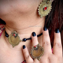 Load image into Gallery viewer, Vintage Inspired Coin Jewelry Set
