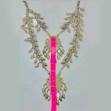 Load image into Gallery viewer, Vintage Kuchi Two Layered Bib Necklace

