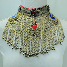 Load image into Gallery viewer, Vintage Long Bells Nomadic Choker Necklace
