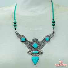 Load image into Gallery viewer, Nepalese Turquoise Green Handmade Necklace
