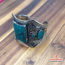 Load image into Gallery viewer, Vintage Tribal Handmade Cuff Bracelet
