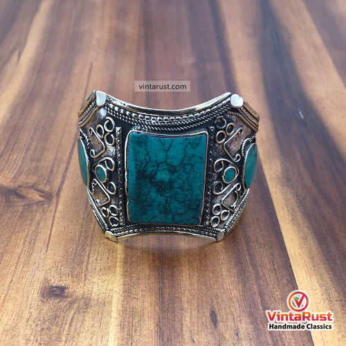 Vintage Tribal Handmade Cuff Bracelet