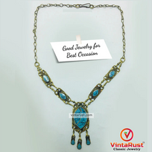 Load image into Gallery viewer, Tribal Light Weight Pendant Necklace
