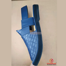 Load image into Gallery viewer, Traditional Leather Blue Sandals For Men
