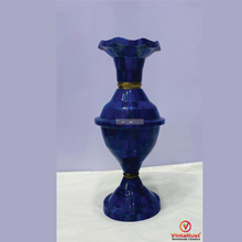Load image into Gallery viewer, Lapis Lazuli Handmade Decorative Vase
