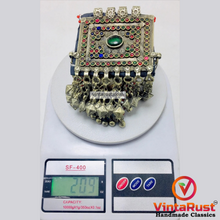 Load image into Gallery viewer, Vintage Long Chain Turkmen Big Pendant Style Necklace
