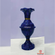 Load image into Gallery viewer, Lapis Lazuli Handmade Decorative Vase

