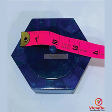 Load image into Gallery viewer, Lapis Lazuli Hexagon Jewelry Box
