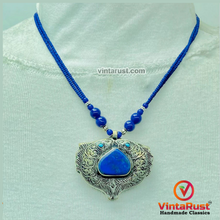 Load image into Gallery viewer, Massive Lapis Lazuli Stone Kuchi Necklace
