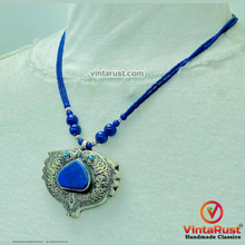 Load image into Gallery viewer, Massive Lapis Lazuli Stone Kuchi Necklace
