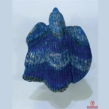 Load image into Gallery viewer, Handcrafted Lapis Lazuli Eagle &amp; Cobra Figurine
