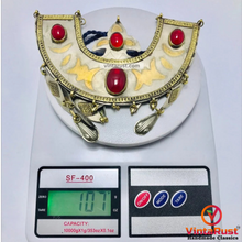 Load image into Gallery viewer, Vintage Long Chain Turkman Pendant Necklace
