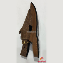 Load image into Gallery viewer, Brown Peshawari Chappal Leather Sandals for Men
