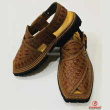 Load image into Gallery viewer, Authentic Brown Peshawari Sandals for Men
