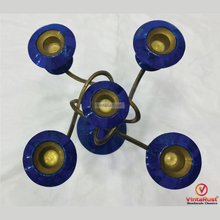 Load image into Gallery viewer, Pure Lapis Lazuli Candle Holder
