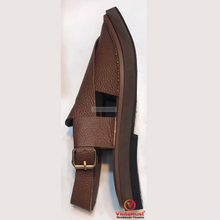 Load image into Gallery viewer, Handmade Pure Leather Kaptaan Peshawari Chappal
