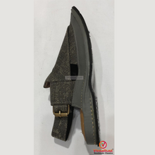 Load image into Gallery viewer, Men’s Handmade Grey Peshawari Chappal | Classic Eid Footwear
