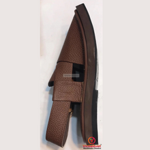 Load image into Gallery viewer, Handmade Pure Leather Kaptaan Peshawari Chappal
