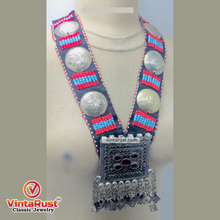 Load image into Gallery viewer, Handmade Beaded Necklace With Vintage Pendant
