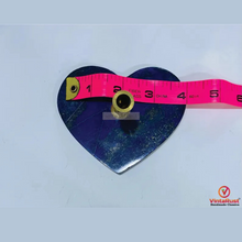 Load image into Gallery viewer, Heart Shaped Lapis Lazuli Pen Holder,
