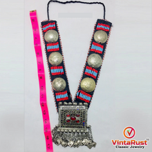 Load image into Gallery viewer, Handmade Beaded Necklace With Vintage Pendant
