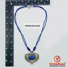 Load image into Gallery viewer, Massive Lapis Lazuli Stone Kuchi Necklace
