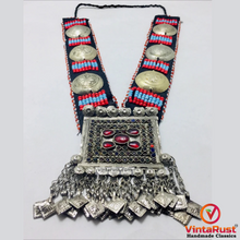 Load image into Gallery viewer, Handmade Beaded Necklace With Vintage Pendant
