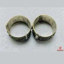 Load image into Gallery viewer, Afghan Kuchi Tribal Boho Cuff Bracelet: Vintage Afghan Ethnic Jewelry
