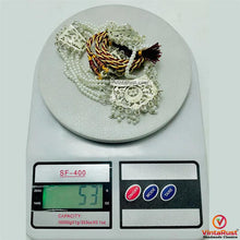 Load image into Gallery viewer, Handmade White Pearls Beaded Chain Necklace
