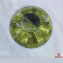 Load image into Gallery viewer, Handcrafted Lapis Lazuli and Green Jade Gemstone Bowl
