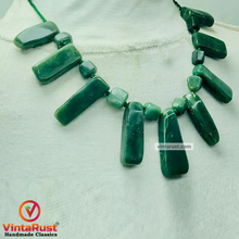 Load image into Gallery viewer, Jade Beaded Minimalist Bohemian Necklace
