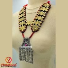 Load image into Gallery viewer, Silver Kuchi Long Bells Pendant Necklace
