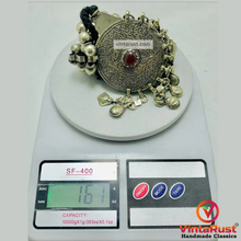 Load image into Gallery viewer, Vintage Germen Silver Kuchi Pendant Necklace
