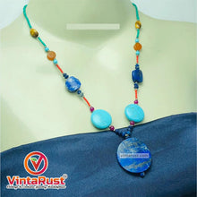 Load image into Gallery viewer, Multi Stones Beaded Vintage Necklace
