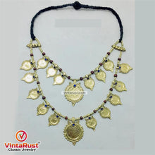 Load image into Gallery viewer, Tribal Vintage Two Layers Coins Necklace
