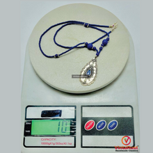 Load image into Gallery viewer, Vintage Lapis Lazuli Minimalist Pendant Necklace
