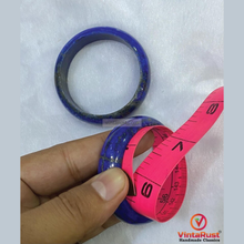 Load image into Gallery viewer, Bold Blue Lapis Lazuli Bangle Bracelet Set
