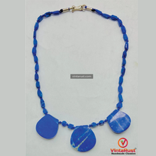 Load image into Gallery viewer, Blue Lapis Handmade Gemstone Beaded Necklace

