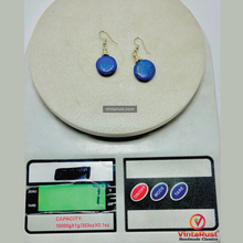 Load image into Gallery viewer, Handmade Light Weight Lapis Lazuli Earrings
