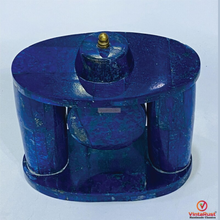 Load image into Gallery viewer, Natural Lapis Lazuli Desk Clock
