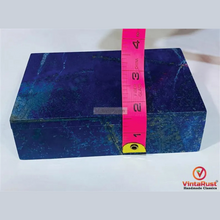 Load image into Gallery viewer, Handcrafted Lapis Lazuli Jewelry Box
